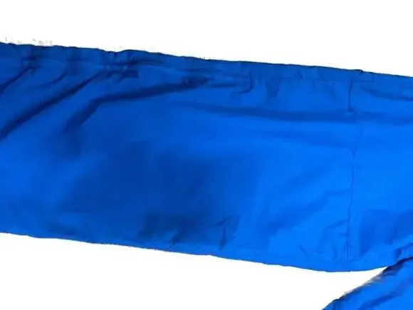 Vintage Boathouse Sports Mesh Lined Windbreaker Pants Side Zip Royal Blue Medium - Picture 7 of 16